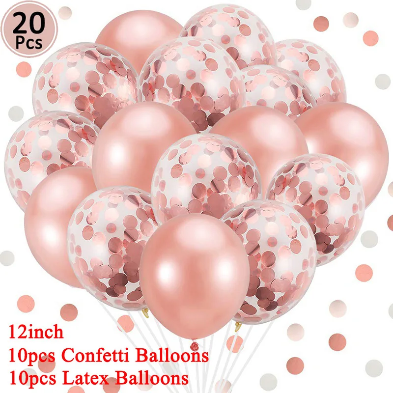 Schillernden Anzahl 16 Papier Sterne Dot Girlande Hängen Bunting für Süße Rose Gold 16th Glücklich 16st Geburtstag Jahrestag Party Decor – Detail 23