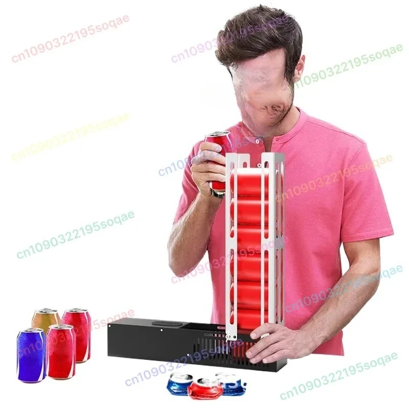 Trituradora de latas automática eléctrica, trituradora de latas, máquina trituradora de latas de cerveza de coca cola de aluminio eléctrica para el hogar