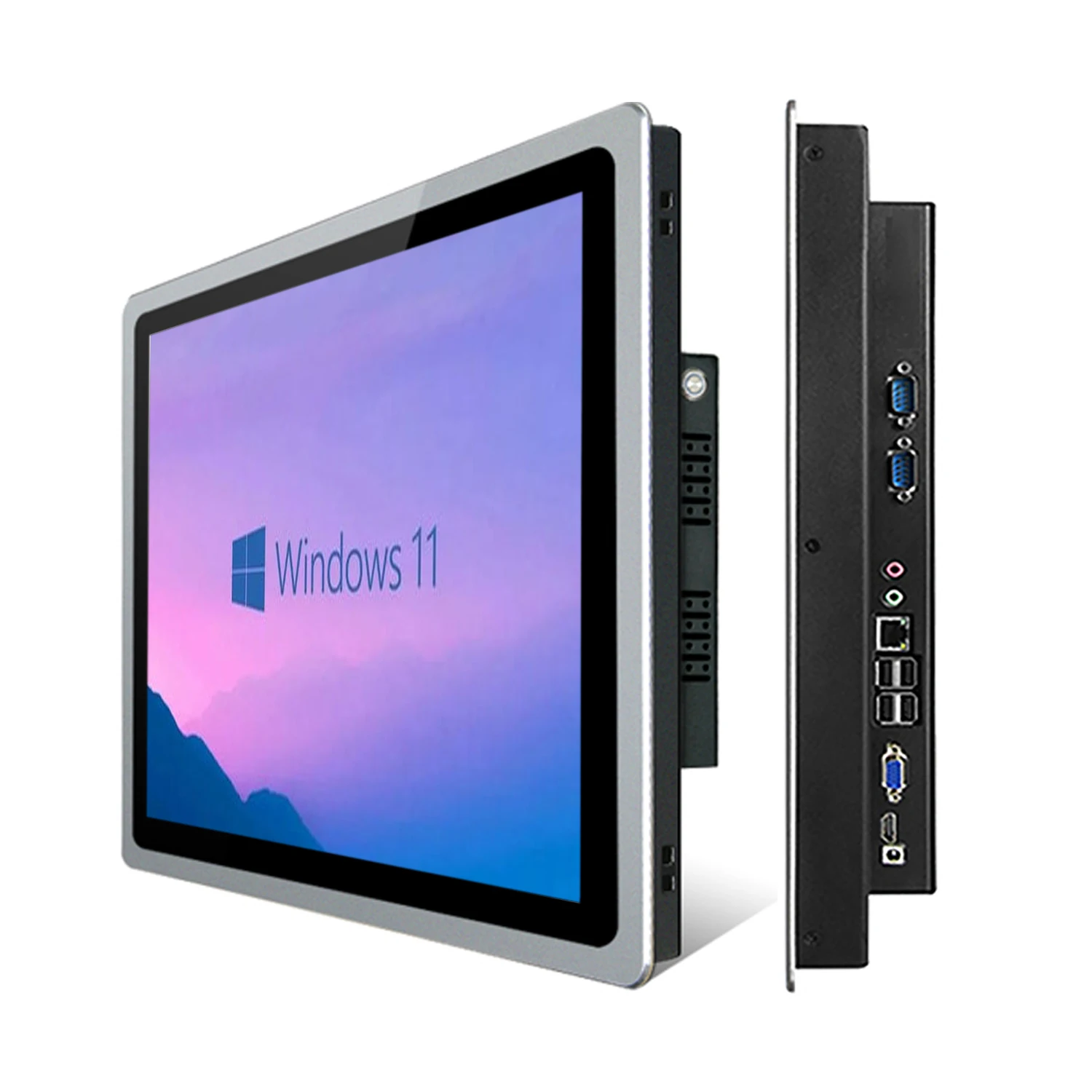

15 Inch Industrial Computer All-in-one Panel PC with Capacitive Touch Screen Tablet PC WiFi RS232 Com for Win10 Pro 1024*768