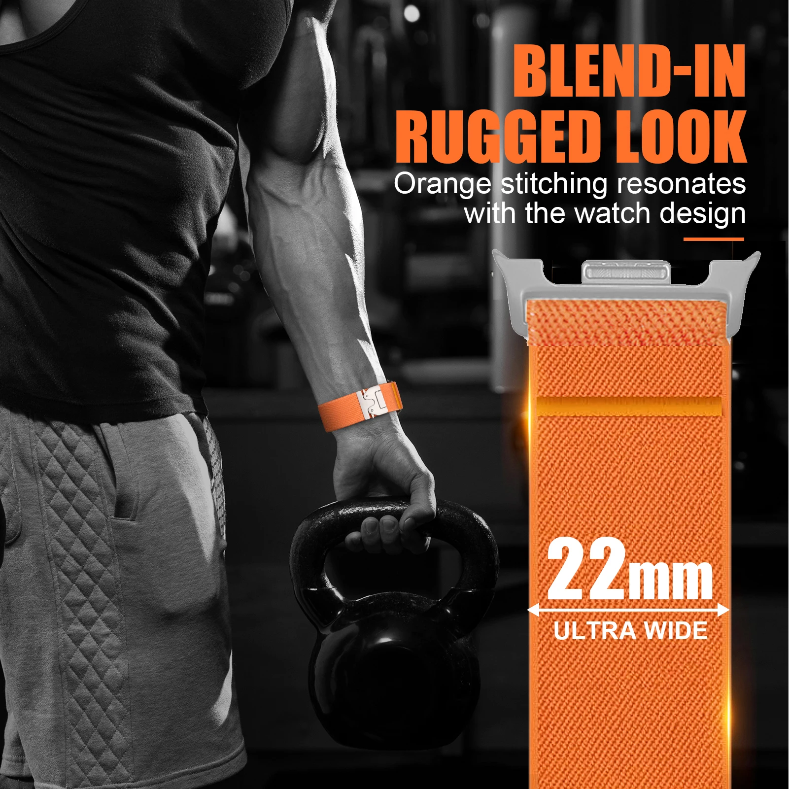 Para Samsung Galaxy Watch 8 correas clásicas 46mm 44mm 40mm Nylon paracaídas muñeca deporte correa pulsera Galaxy Watch 8 Band