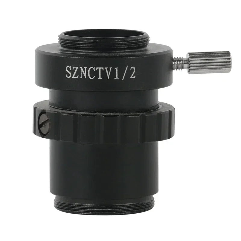 SZN CTV 1/2 1X C Mount Tube Adapter Lens Microscopio Camera Accessories For SZN6745 6.7X-45X Trinocular Stereo Microscope