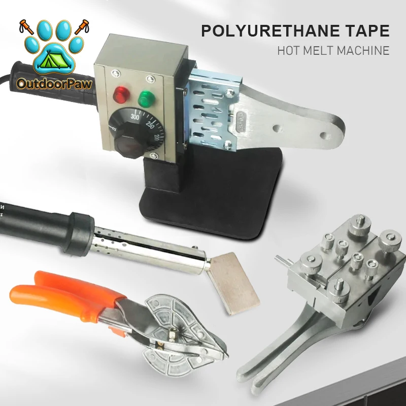 Round Belt Welding Machine 220V/110V 150W Drive PU Belt Connector Polyurethane Belt Hot Melt Machine Butt Welding