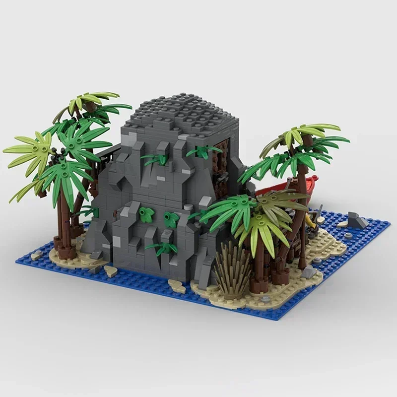 

Maritime Military Islands Model Moc Building Bricks Skull Lsland Technology Modular Blocks Gift Christmas Toys DIY Sets Assembly