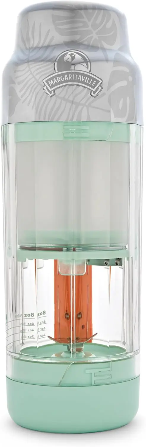 Portable Frozen Drink Machine & Blender for Shaved Ice Drinks and Smoothies, Ideal for On-the-Go Use