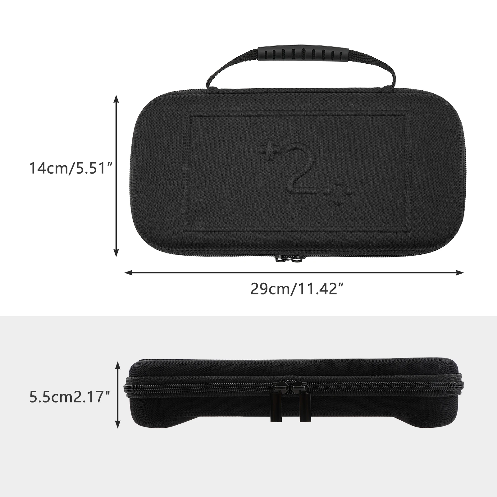 Estuche de transporte portátil de carcasa dura para Switch 2(2025), accesorios para consolas de juegos, bolso anticaída de viaje con ranura para tarjetas de 10 juegos