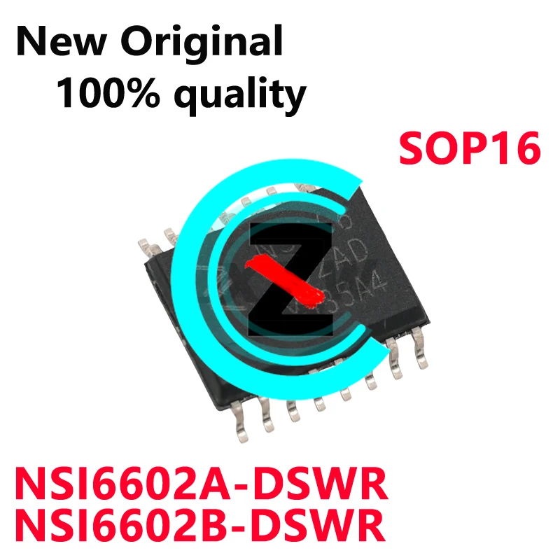 5-10/PCS New Original NSI6602A-DSWR NSI6602AD NSI6602B-DSWR NSI6602BD SOW16 Grid driver chip In Stock