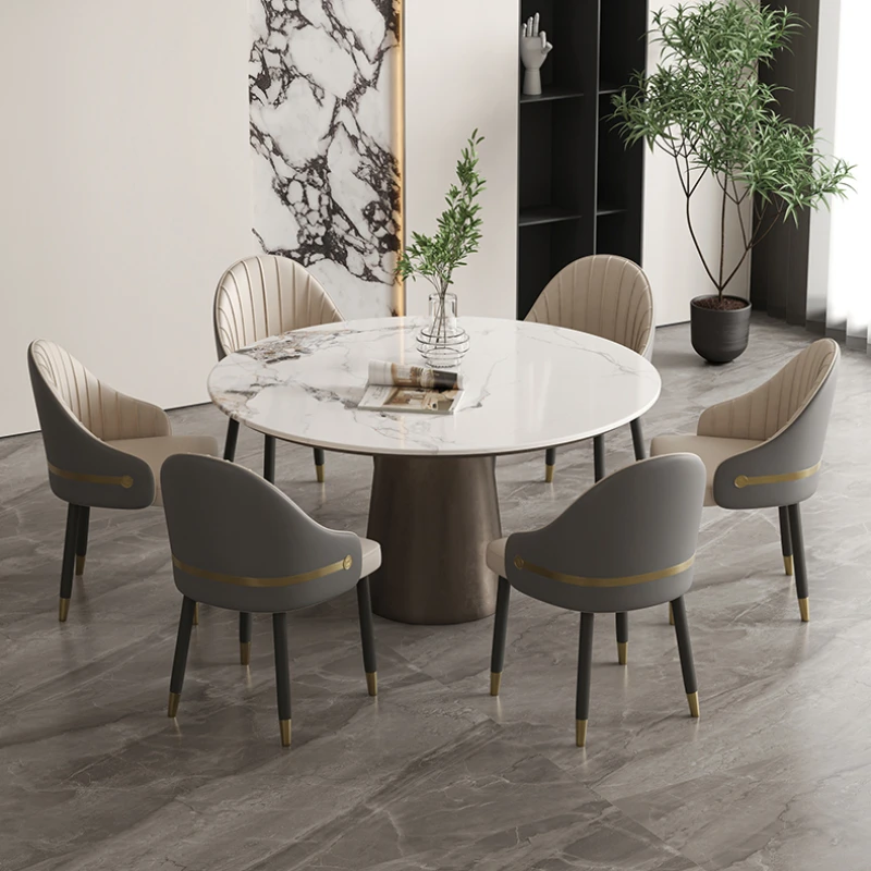 

Designer Luxury Dining Chairs Modern Nordic Living Room Dining Chairs Home Occasional Sillas Salon Comedor Kitchen Furniture