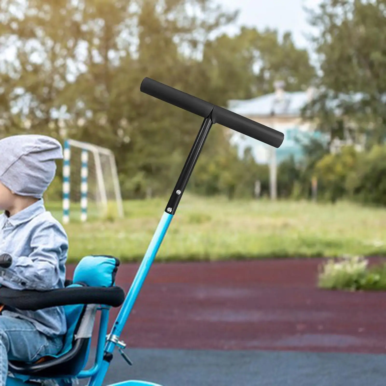 T-förmige Schub lenker praktische Kinder Dreirad Zubehör Baby Fahrrad Zubehör langlebig für zu Hause Outdoor-Reisen