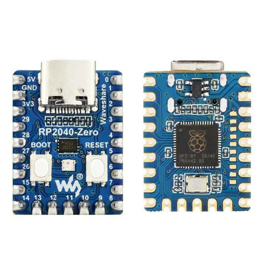 RP2040-Zero-M Microcontroller Development Board Dual Core Processor for Raspberry Pi Zero, Welded