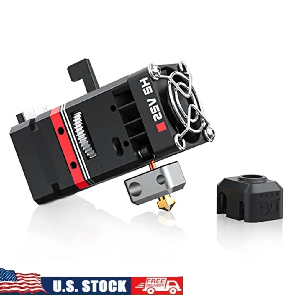 Direct Drive 3D Printer Extruder Upgrade Ender-3 Pro CR10 Voron V0 Dual Gear High Temp Filament Switch Lightweight DIY Printer