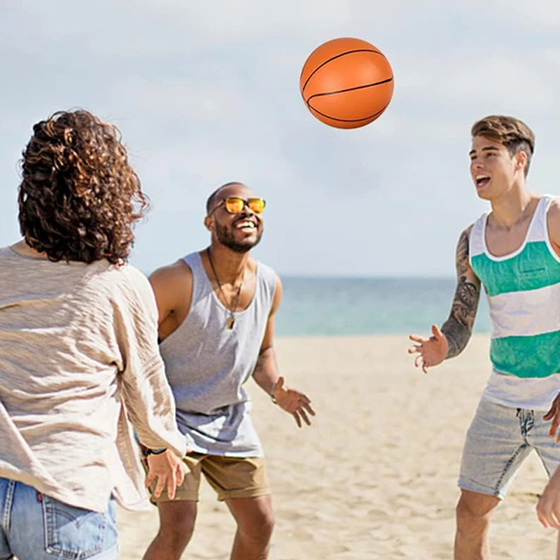 Aufblasbarer Mini-Ball, 12,5 cm, Basketball/Fußball, 17 cm, Rugby-Ball, Elastizität, Outdoor-Übungen, Sport und Unterhaltung, Requisiten, TMZ