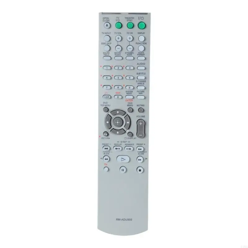 F3MA Universal Remote Control RM-ADU005 استبدال HCD-DZ20 HCD-DZ230 HCD-DZ530 HCD-DZ630 Home Theater Setup Easy