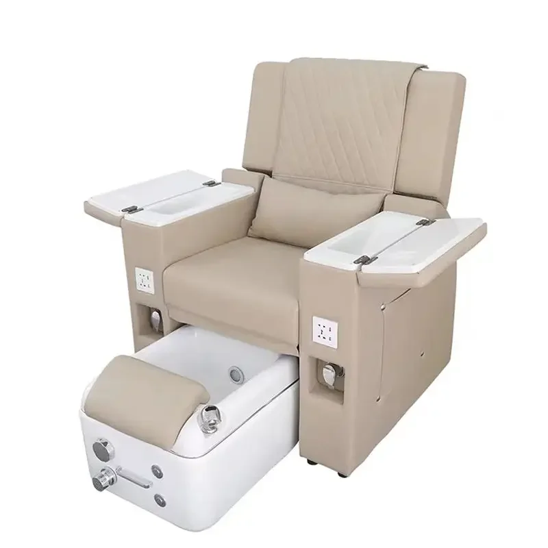 High Density Sponge Sofa Foot Relax Beauty Machine Pedicure Chair Pipeless Jet Pump Manicure Chairs