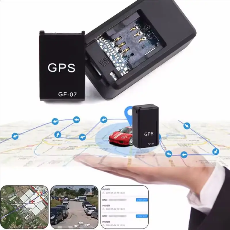 Portable Mini Gps Tracking Device Gf07 Car Gps Tracker Vehicle Gps Locator Strong Magnetic Anti-Lost Precise Gps Position App