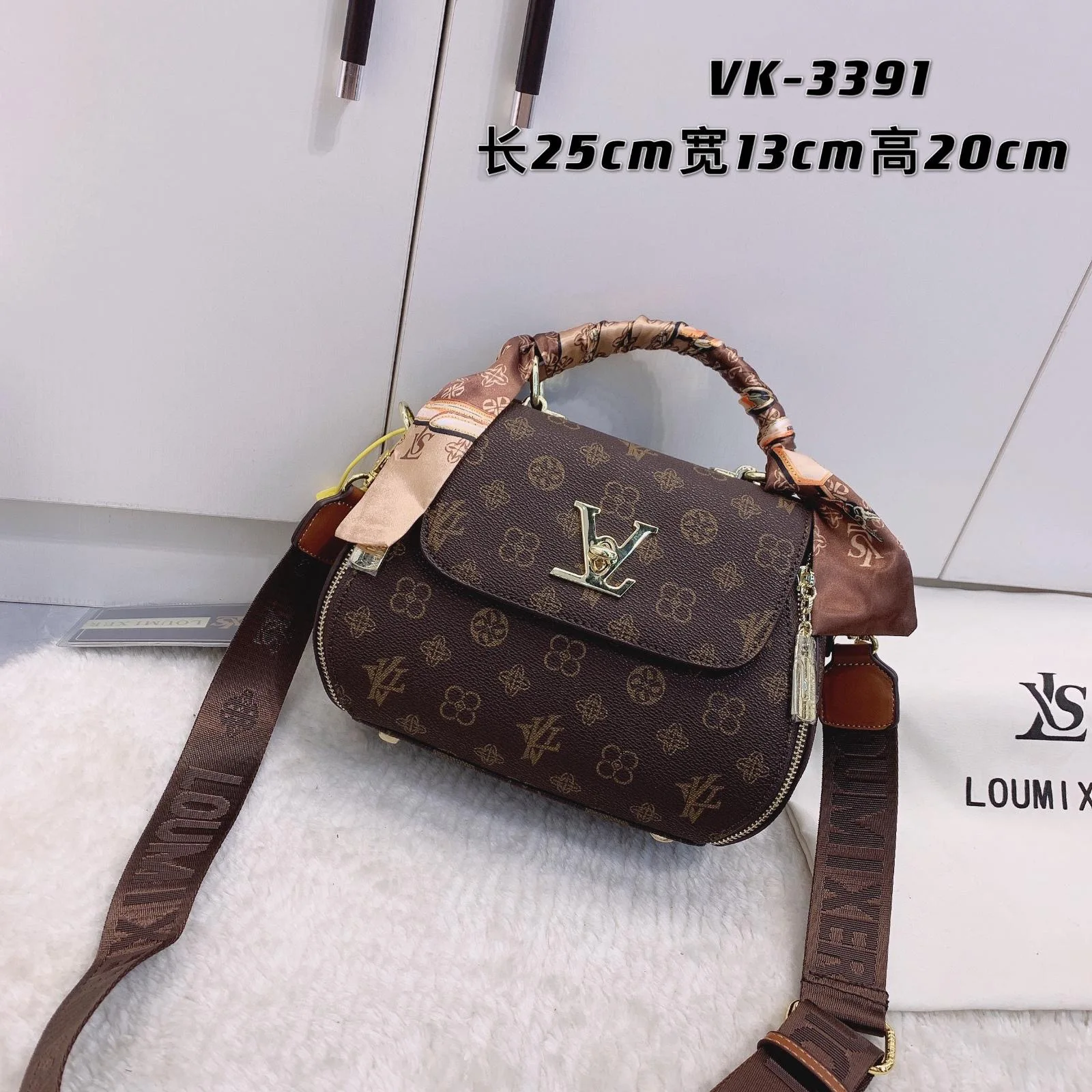 

Luxury Brand Crossbody Bag Leather Handbags Women's Messenger Bag Famous Designer Classic Elegant Tote For Ladies