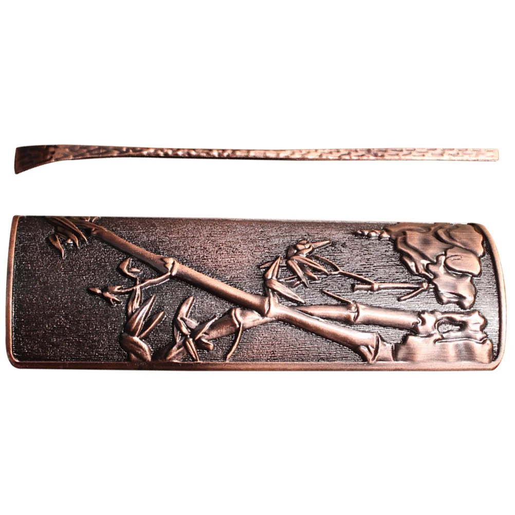 

1Set Tea Ceremony Accessories Alloy Tea Spoon Scoop Shovel Practical Lightweight Easy Carry Store Gift Teaware Supplies