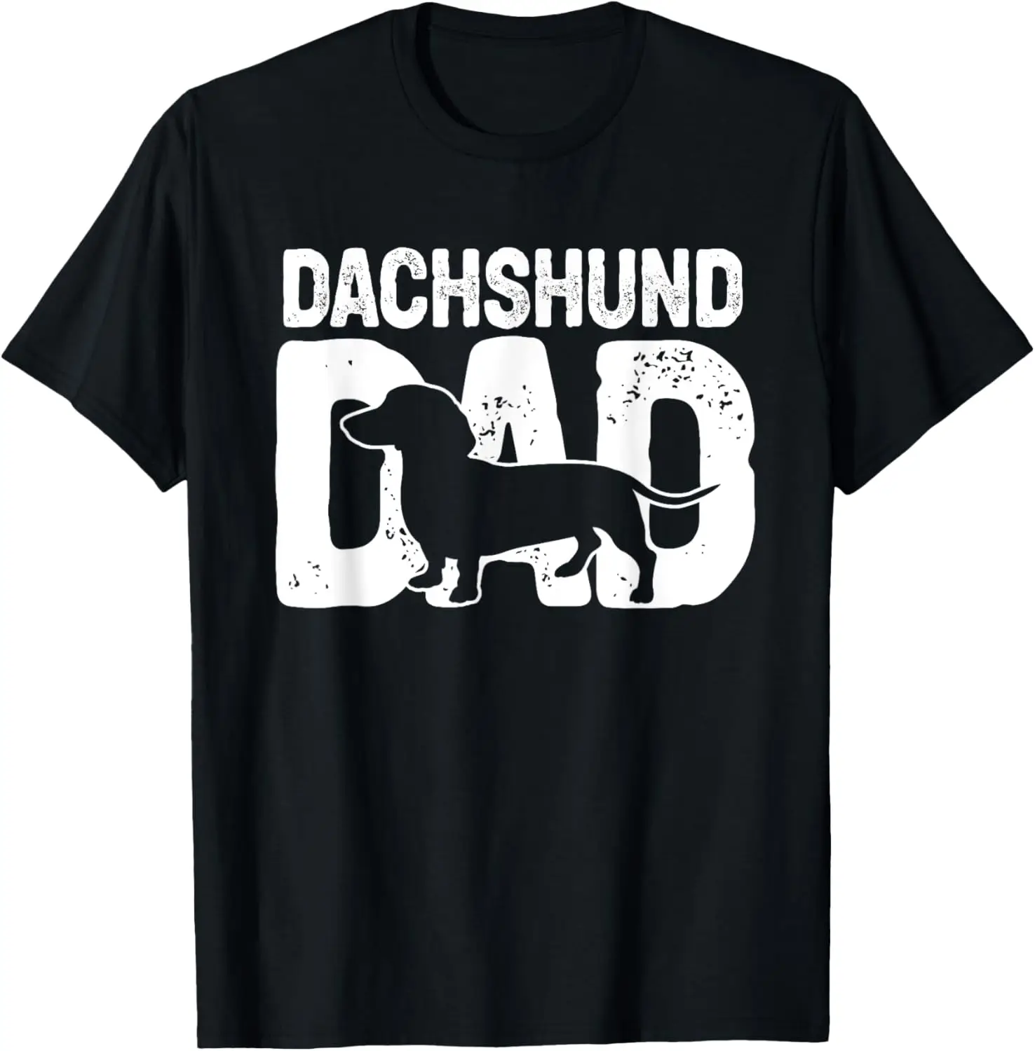 Funny Dachshund Dad Dog Lover Dachshund Father Dog Owner T-Shirt