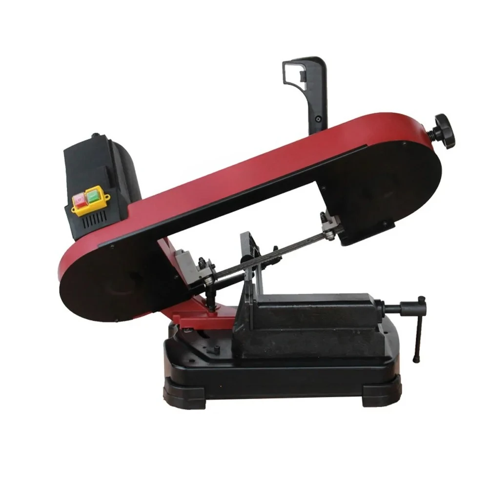 For Cutting Wood Metal Glass Fiber Plastic Benchtop Metal Bandsaw 550W Band Saw