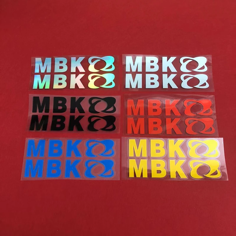 2pcs motorcycle sticker for MBK motorcycle decoration reflective waterproof decal motorcycle accessories