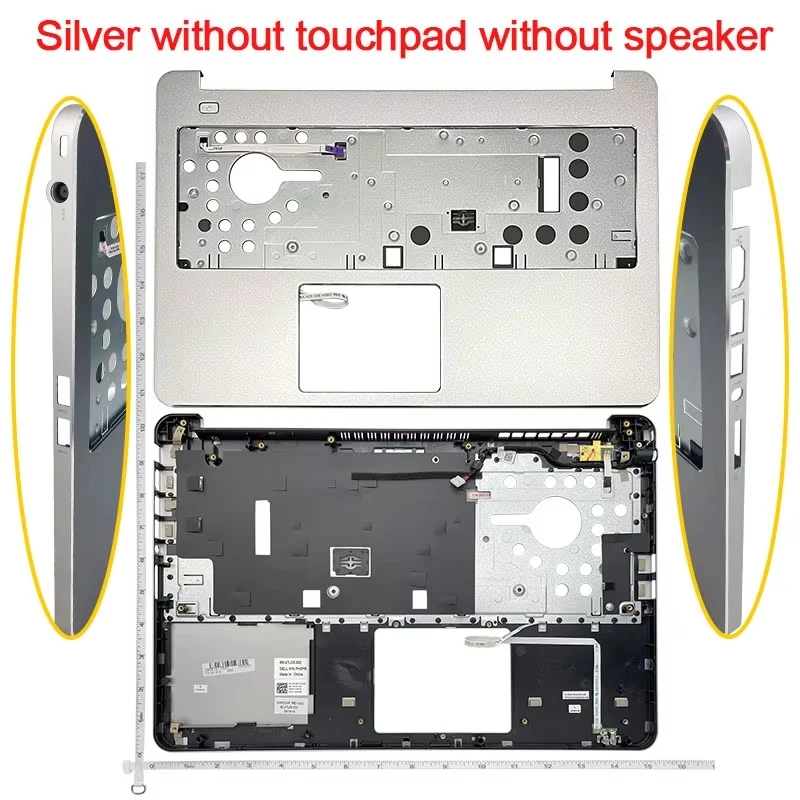 New SHELL for Inspiron 15 7000 7537 LCD Back Cover/Palmrest/Bottom Cover 7K2ND 07K2ND 60.47L03.012 touch /Non-Touch HWNN9