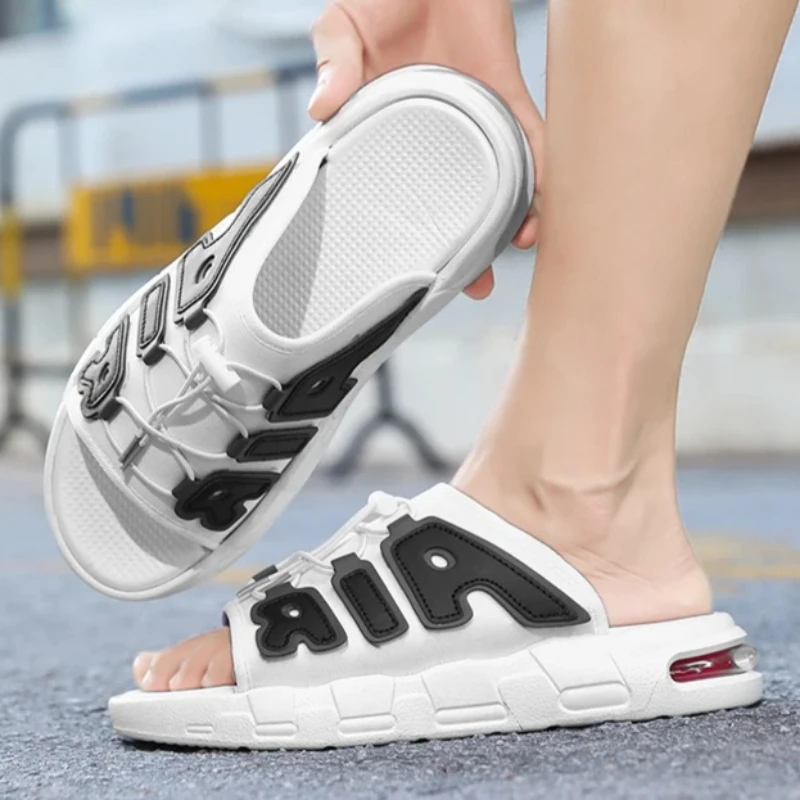 Men's Slippers Beach and Indoor New Brand Anti-Slip Ultra-Soft Lightweight Quick-Drying Fashionable Large Size Sandals