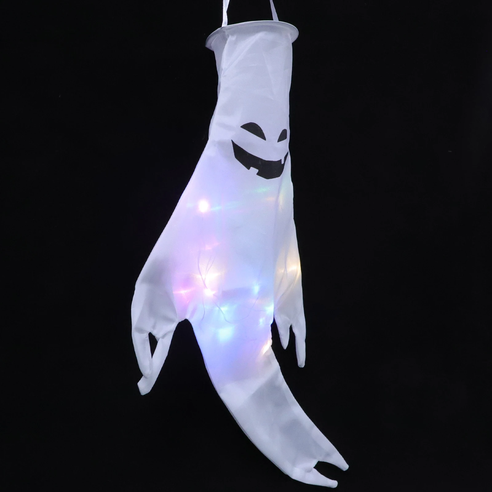 

Rainbow Ghost 47x28cm LED Light Outdoor Halloween Halloween Lights Decor Yard Party Porch Lawn Hanging Decoration