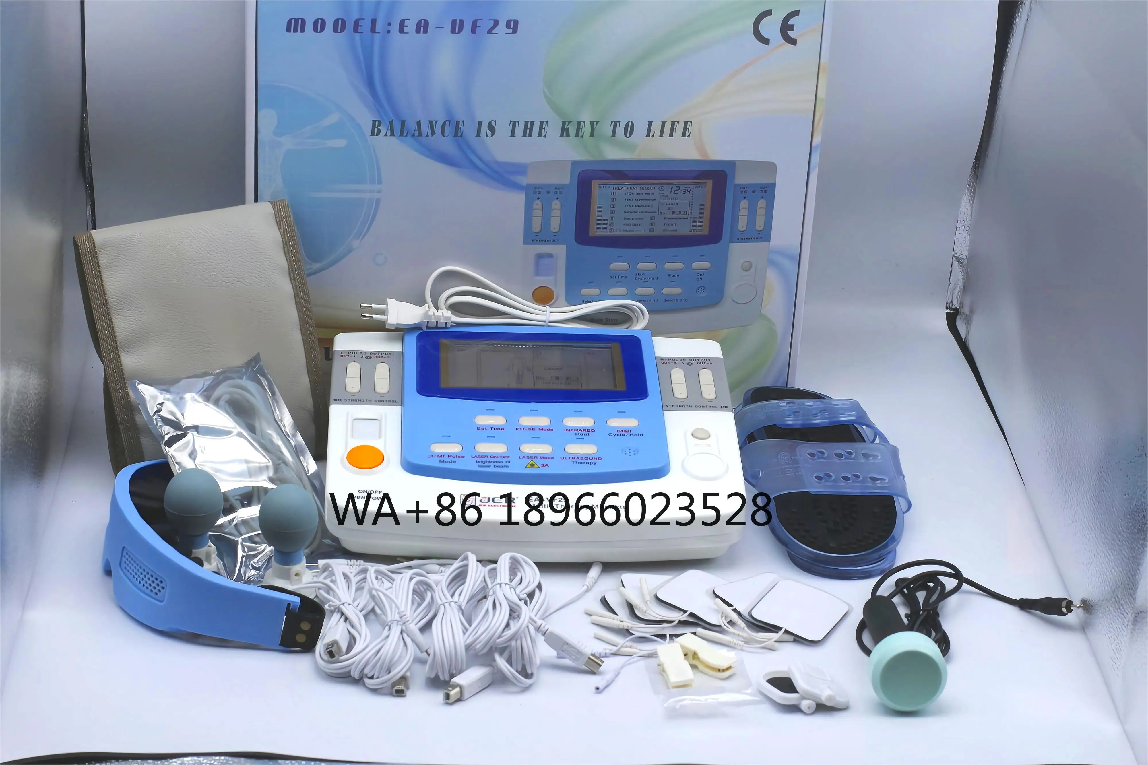 new electronic pulse  therapy Tens machine  EA-VF29 Electric pulse neck massage new trending