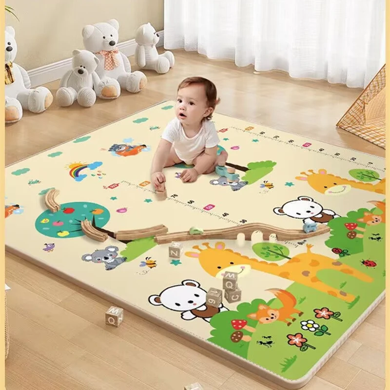 New 200cm X180cm Baby Crawling Play Mats EPE Nvironmentally Thick Children Rug Playmat Carpet Play Mat for Children\'s Safety Mat