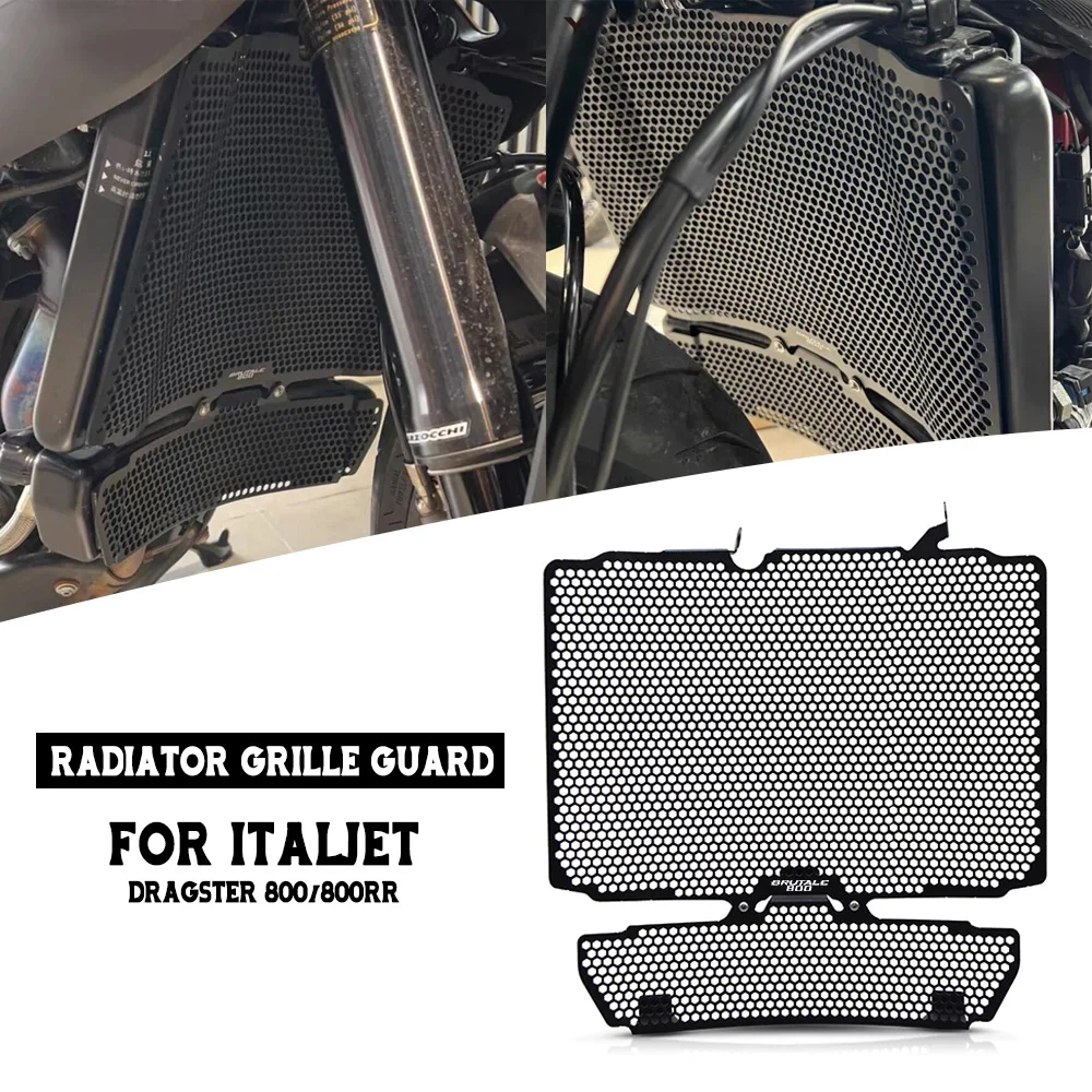 

FOR MV Agusta Brutale 800 RC RR Turismo Veloce 800 Lusso SCS RC Radiator Grille Guard Cover Oil Cooler Protection Brutale800