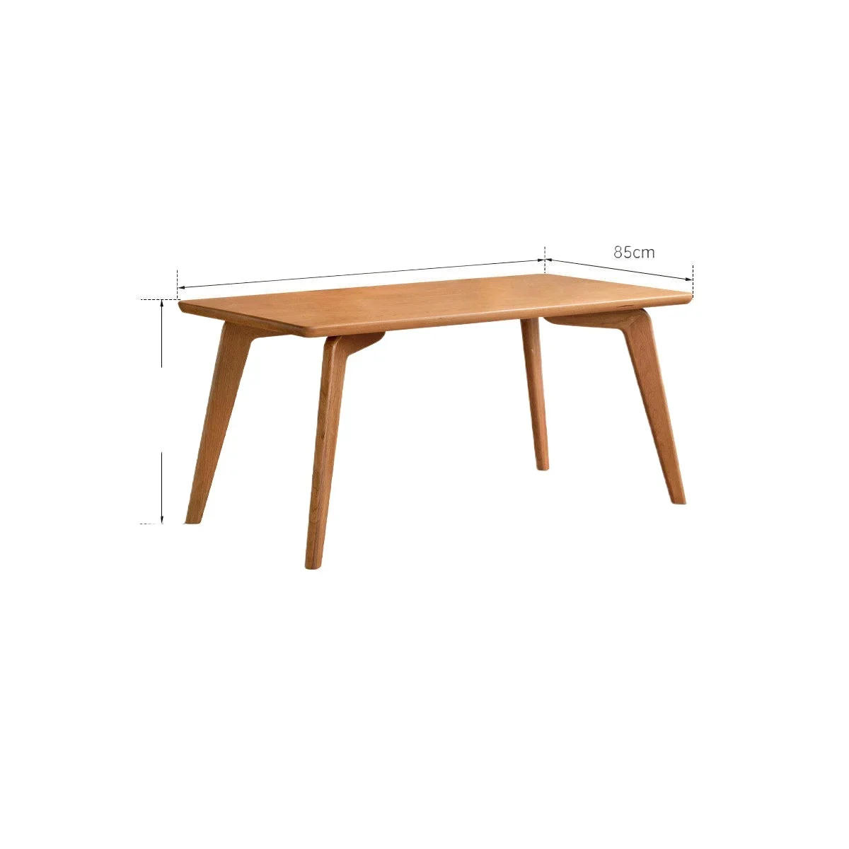 CX solid wood dining table modern simple eating table restaurant cherry wood large board table household