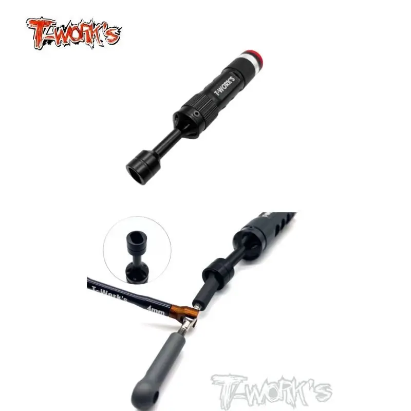 Original T works TT-098-B Hard Coated Turnbuckle Ball-end Mounting Tool ( For AE 1/10 Buggy ) Rc Tool
