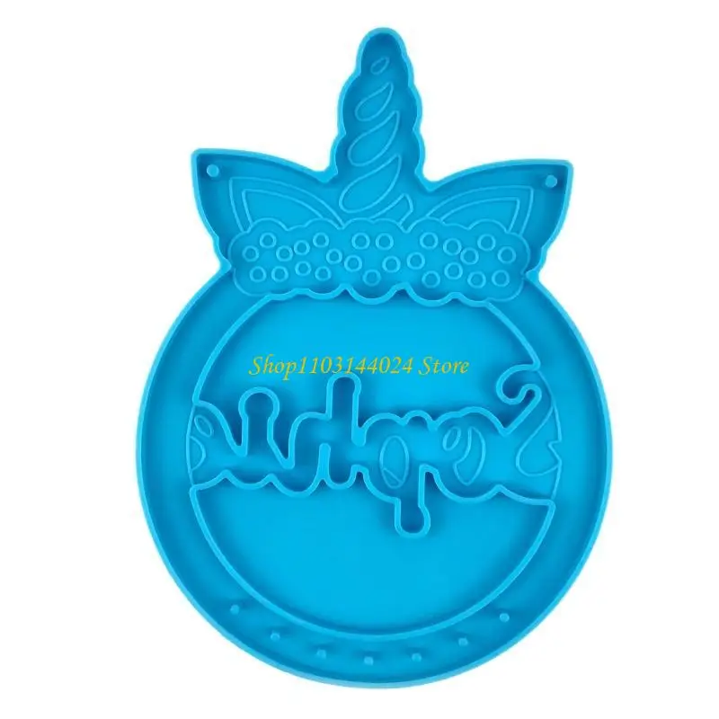 

N5KE Wind Mould DIY Molds Featehr Wind Chimes Casting Silicone Resin Mold for Pendant Home Decor Wall Hanging Ornament