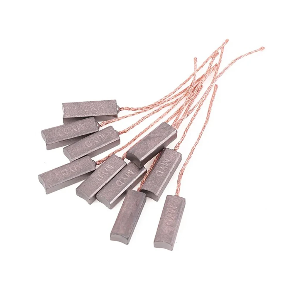 4.5*6.5*20mm para gerador de automóvel valeo escova de carbono alta resistência de desgaste de cobre acessórios para carro 10/20/50/100 peças