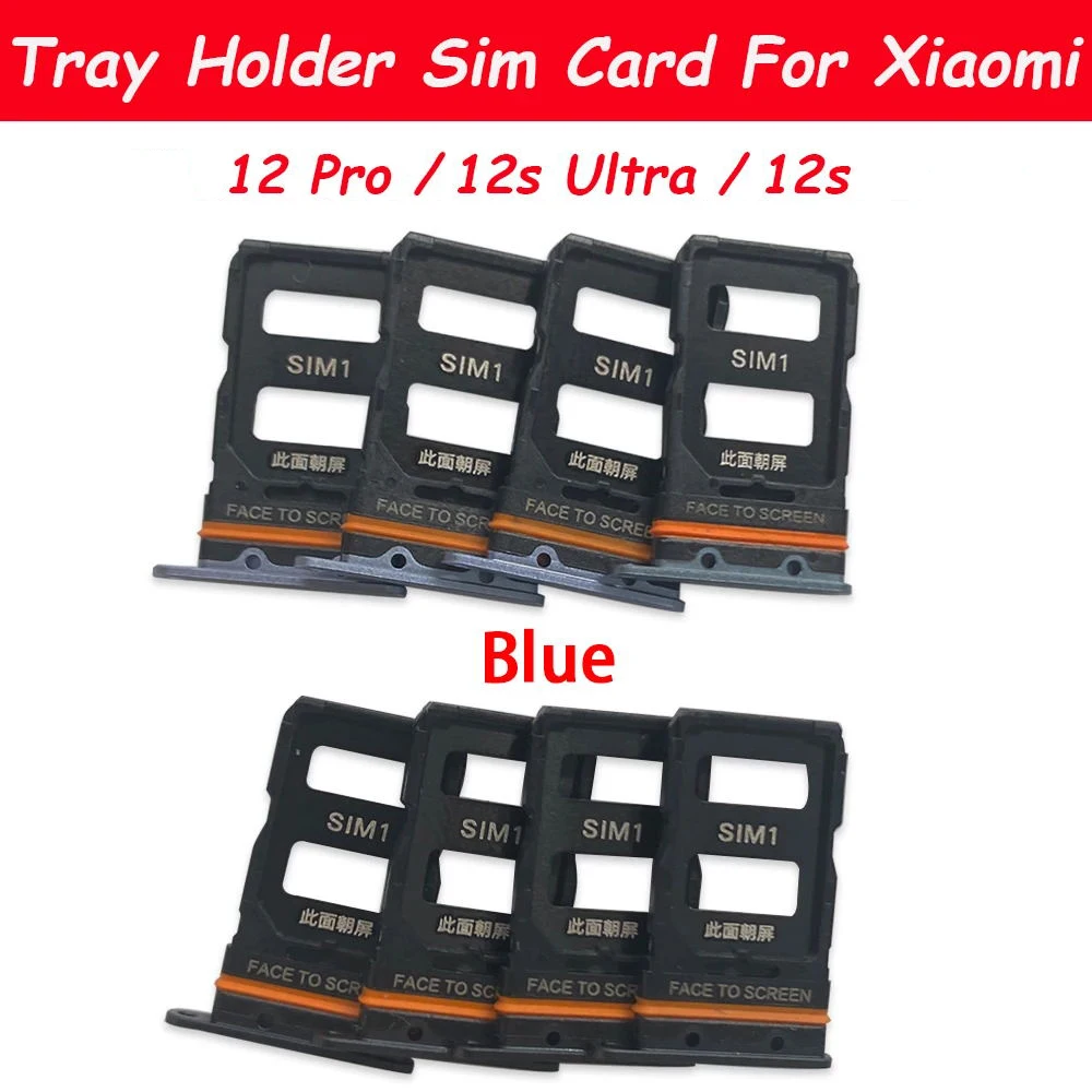 

Для Xiaomi 12 Lite 12T Pro 12 12S Ultra лоток для SIM-карты, слот для чипа, держатель ящика, адаптер, аксессуары + штифт