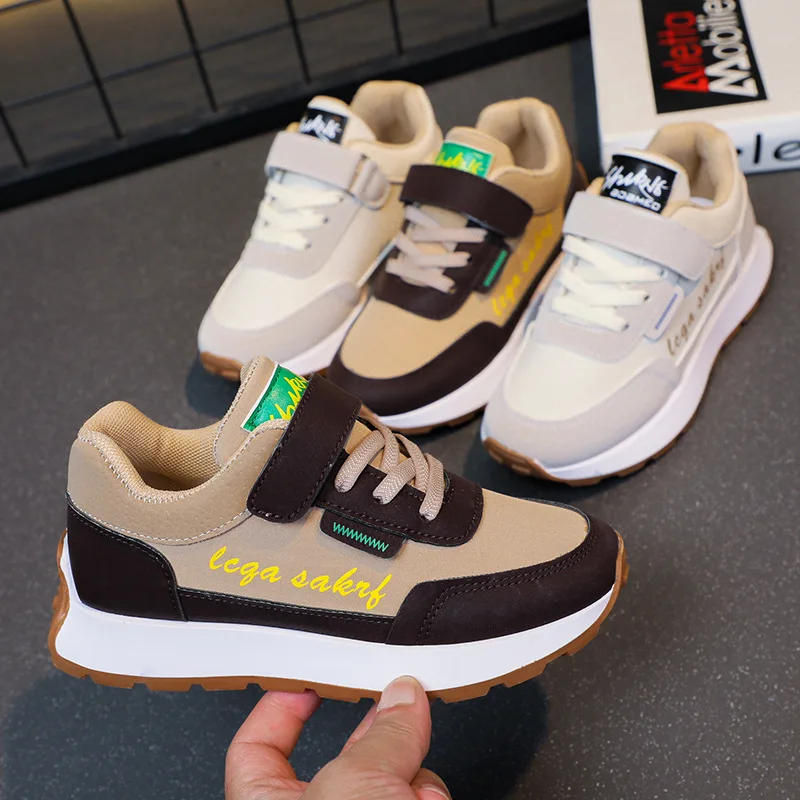 

Boys Shoe Sneakers Spring and Autumn New Small White Shoes Board Shoes Children's Running Shoes Girls Jogging Shoes Casual Shoes