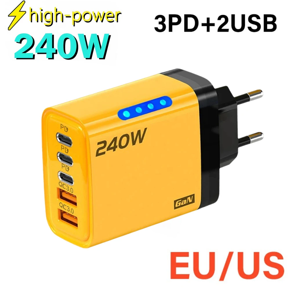 240W 5 Ports Pd Typ…