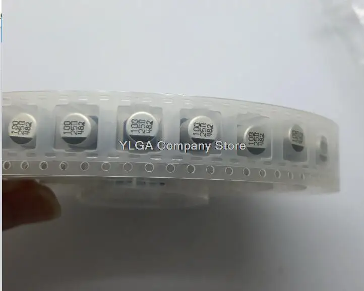 50V 35V 25V 16V 10V 100UF 220UF 47UF 33UF 22UF 10UF 4.7UF 2.2UF 1UF SMD Aluminum Electrolytic Capacitor 50Piece /1Lots