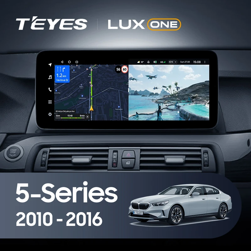 TEYES LUX ONE For BMW 5-Series F10 F11 2010 - 2016 Car Radio Multimedia Video Player Navigation GPS Android No 2din 2 din dvd