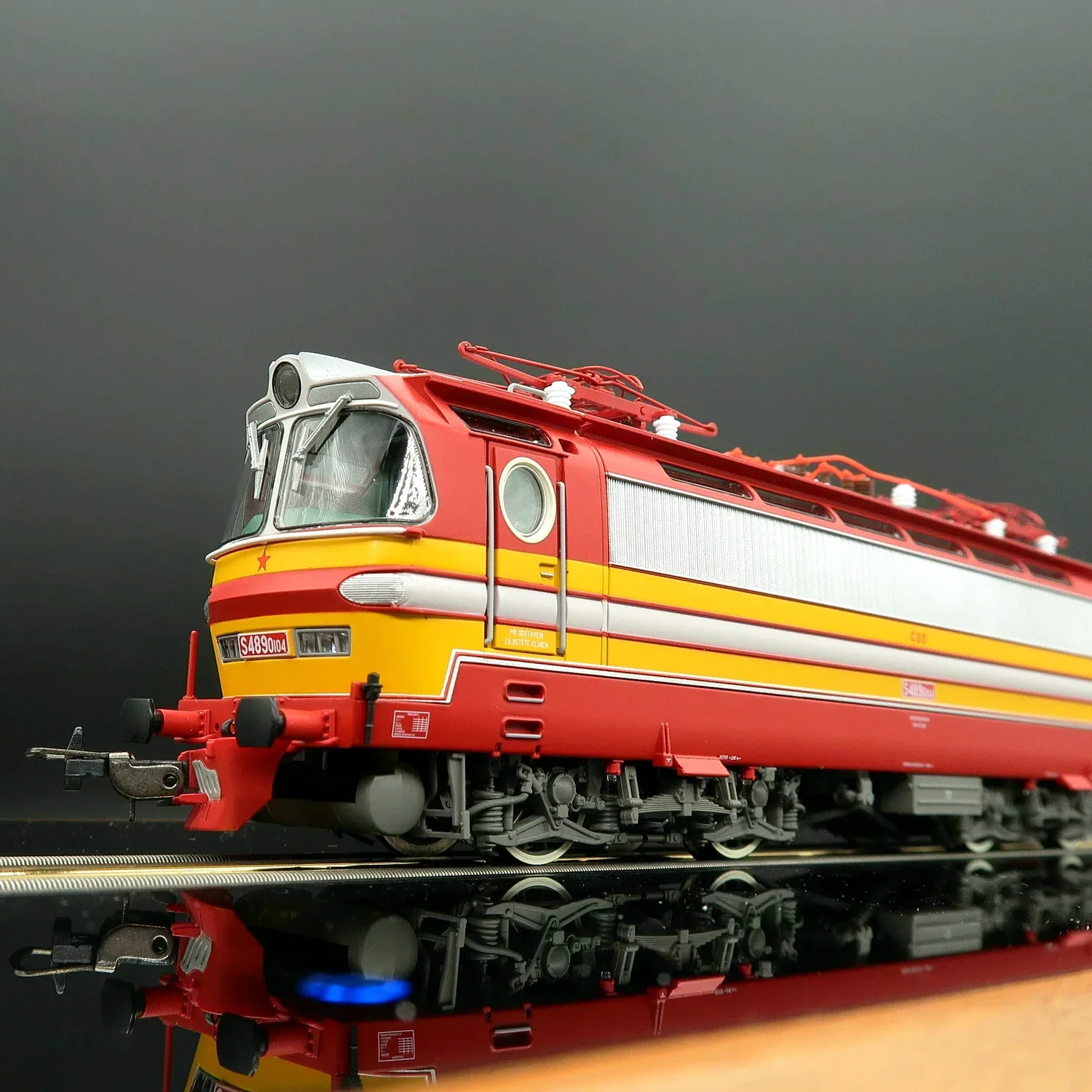 PIKO HO 1/87 Train Model 51993 S489 Power Digital Sound CSD Skoda Inspection Light Train Model Toy Gift