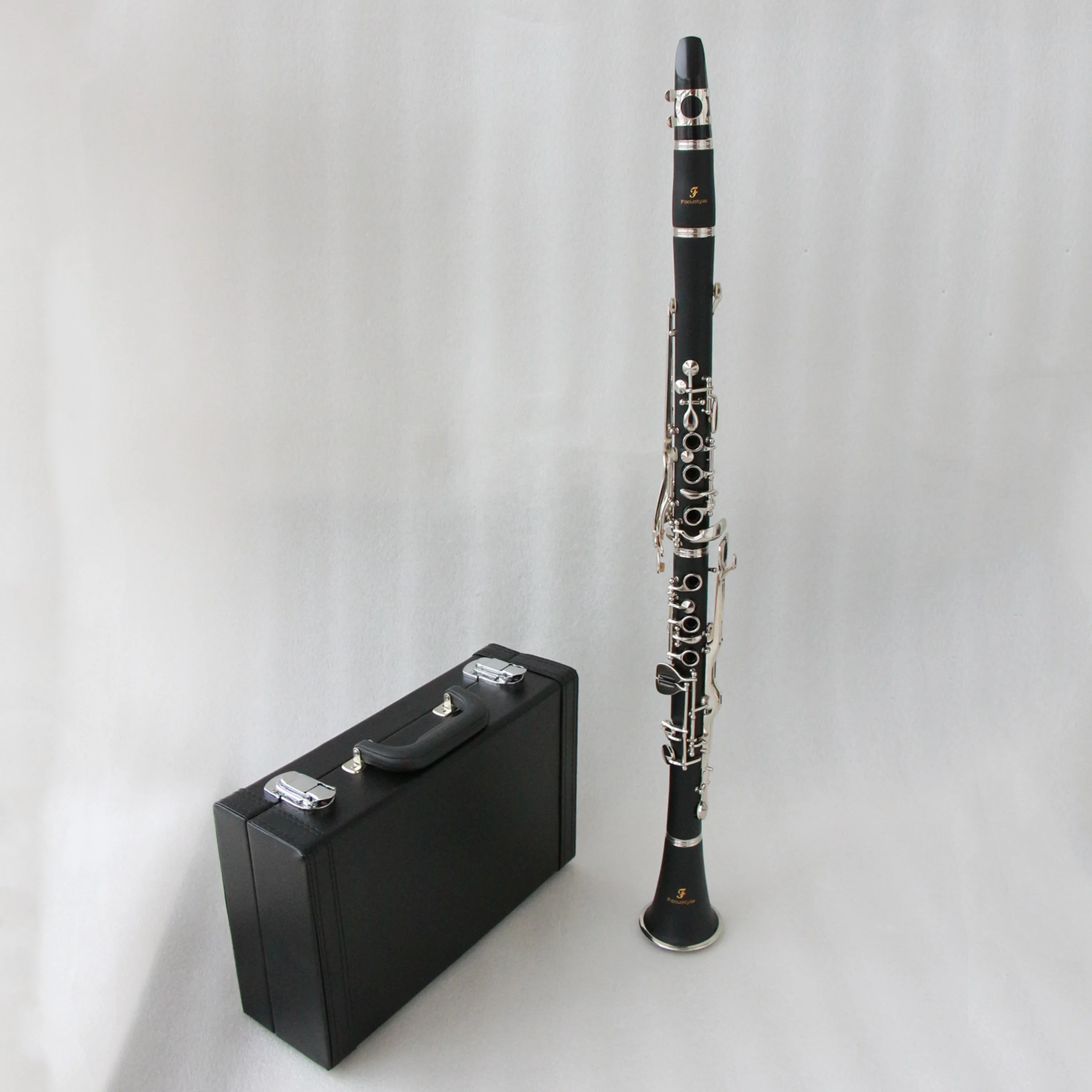 G Key German System Nickel Plated Clarinet For Retail FCL-600