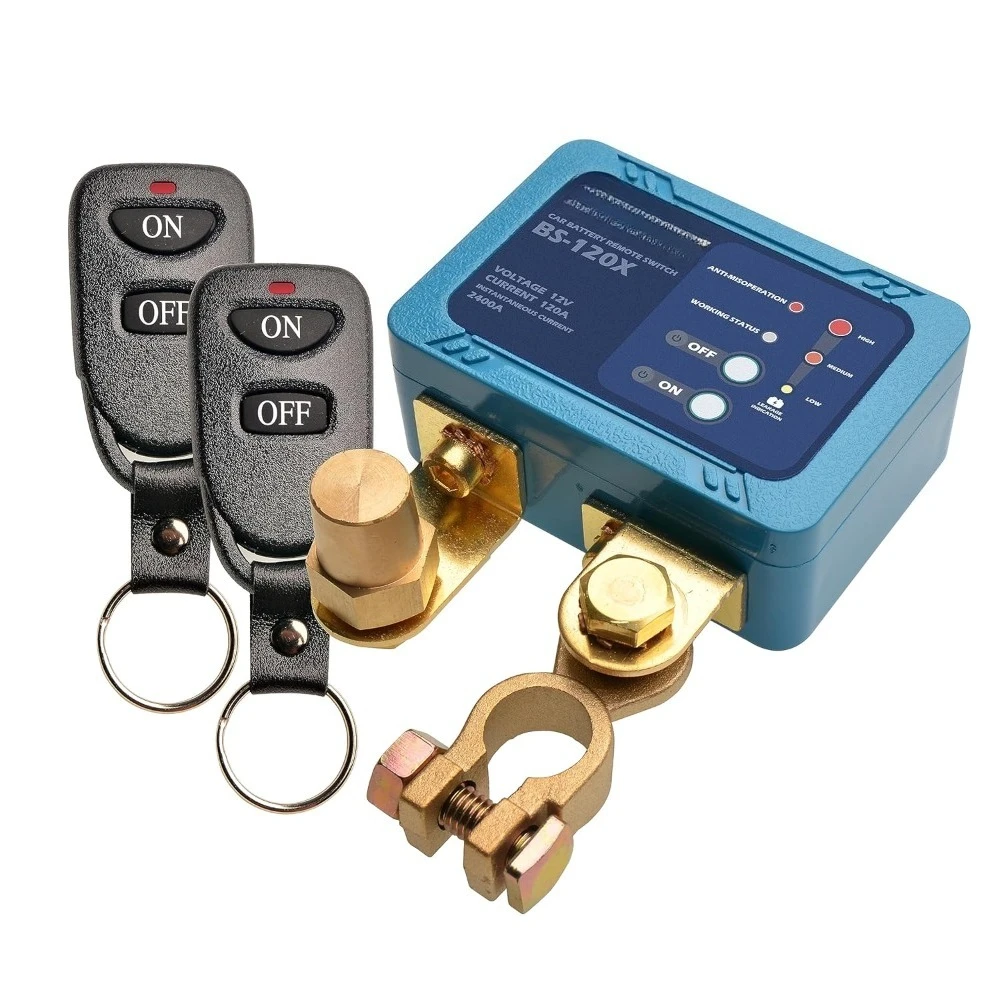 

Умный выключатель аккумулятора постоянного тока 12 В, защита от кражи, защита от напряжения, автомобильный аккумулятор, отключение, пульт дистанционного управления