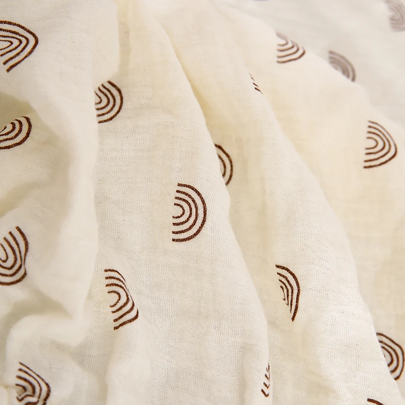 1 Piece of Baby Crib Sheet, Pure Cotton Double-Layer Gauze Mattress Cover, Kindergarten Children's All-Season Bed Sheet, Mattress Cover