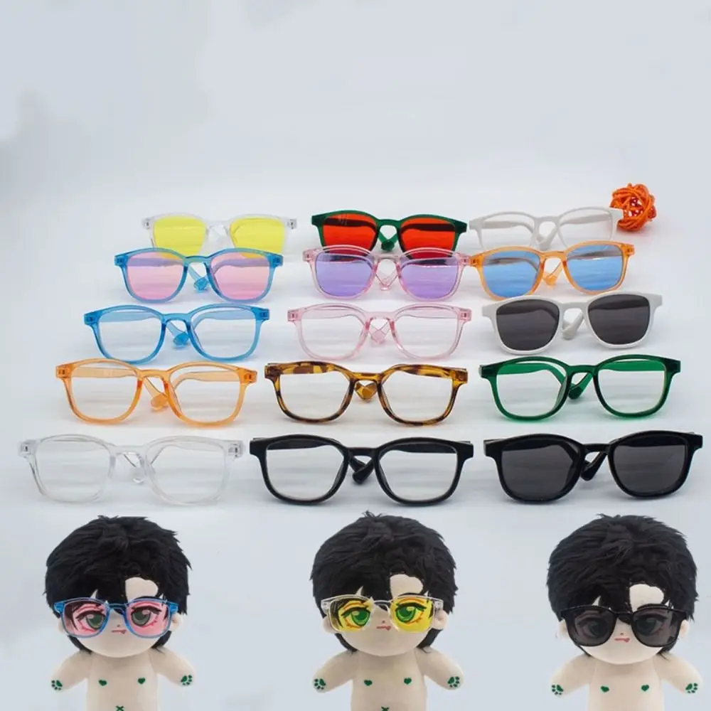 for 1/31/4 Accessories For 15cm/20cm Dolls Fashion Glasses Clothes Plush Doll Eyeglasses Cute Frame Glasses