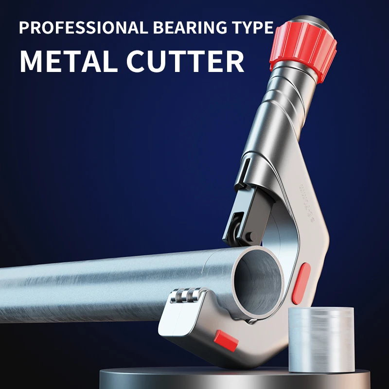 Metal Roller Tube Cutter Tubing Bearing Scissor Pipe Cutter Copper Aluminum Stainless Steel Tube Plumbing Cutting Tool