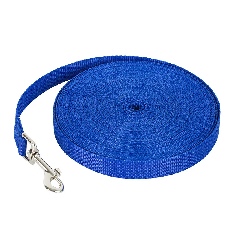 Long Nylon Training Leash For Dogs Durable Traction Lead For Pets_voghion.com