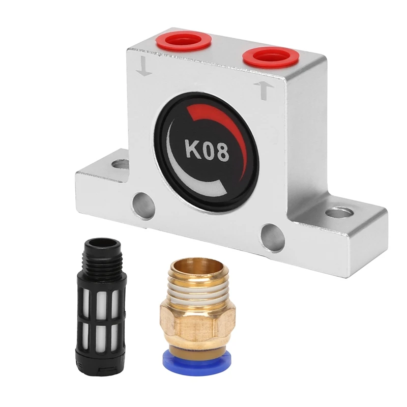 1/4 vibratori a turbina pneumatici vibratore industriale dorato silenzioso per tipo a sfera oscillatore vibratore pneumatico industriale tramoggia