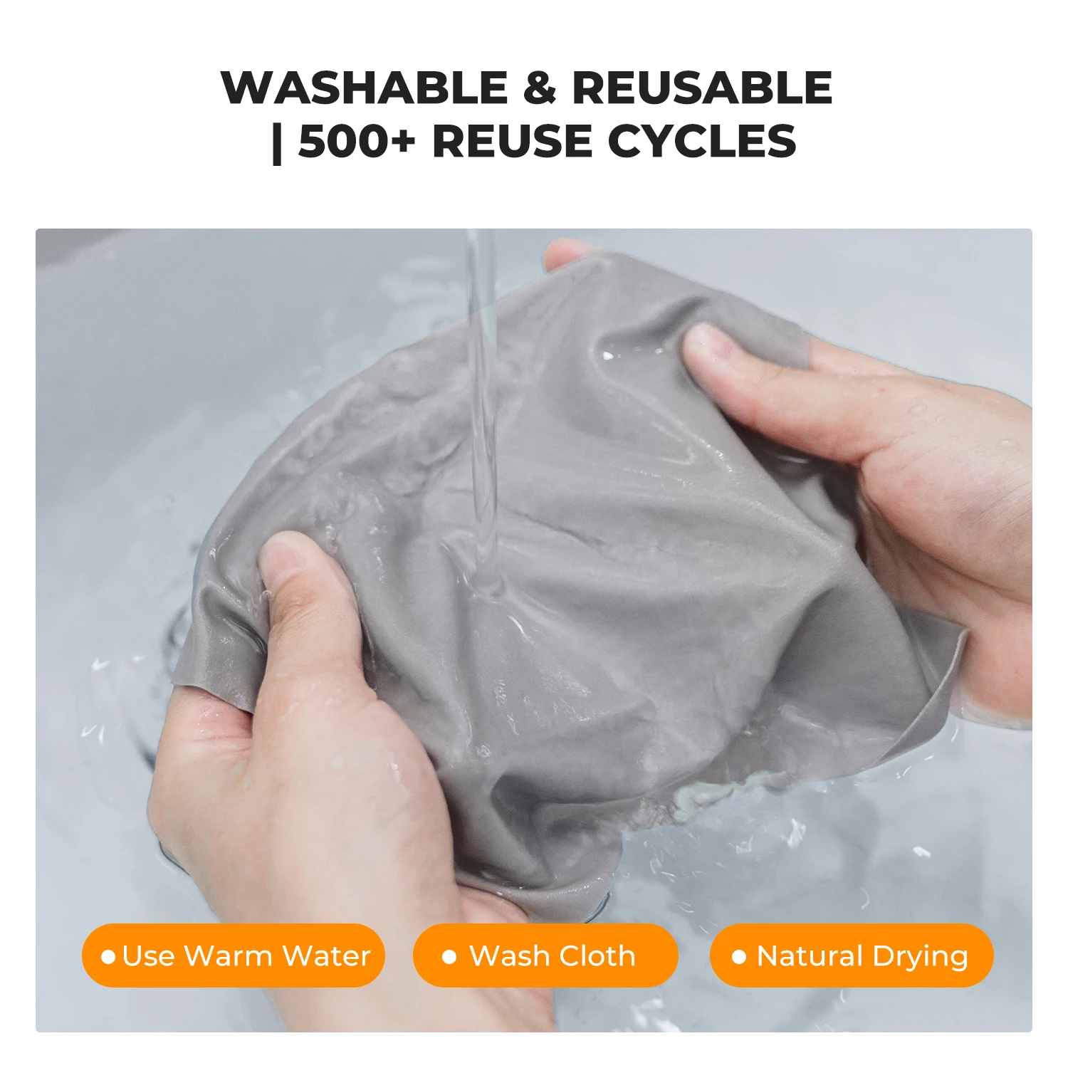 K&F Concept 15x18cm Panos de limpeza de microfibra premium Pano de limpeza de lentes para lentes de câmera, óculos, telas de telefone, câmeras