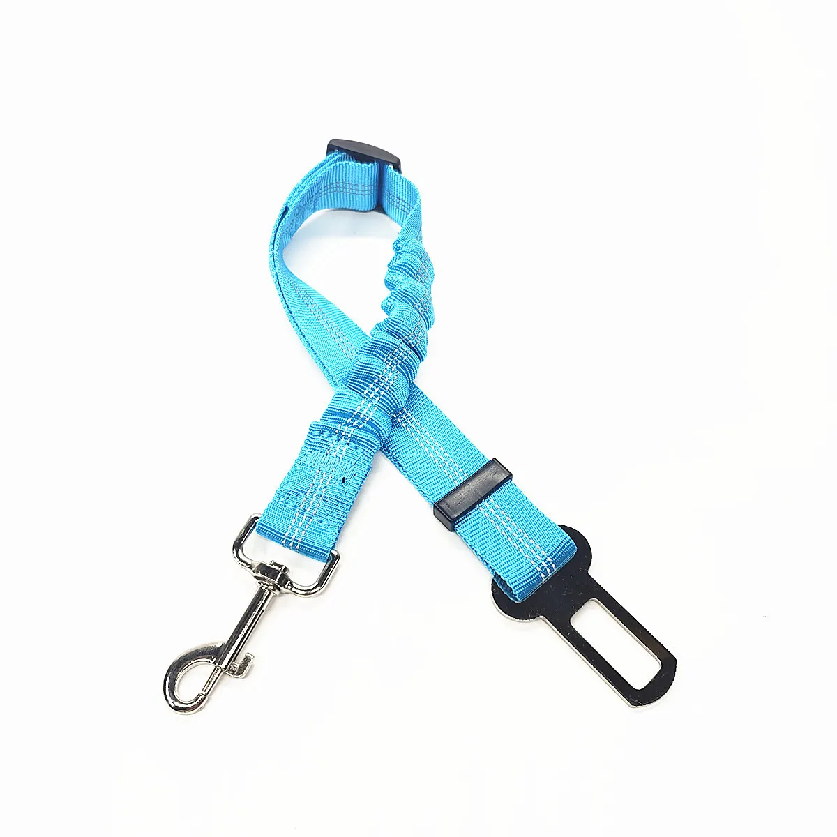 Verstellbarer Hundesautositzgurt für Hunde, Nylon, reflektierende Dämpfung, Elastizität, Auto, Reisen, Hundezubehör für Hunde