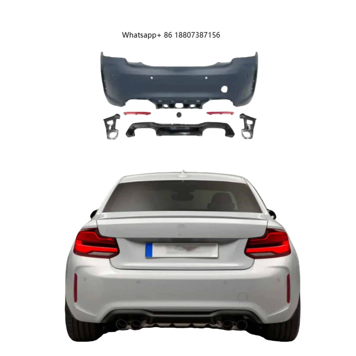 

Suitable forBMW 2 Series Front and Rear Spoilers, Side Skirts, Body Kits, Fenders, Trunk Lids, and Front and Rear Bumpers.