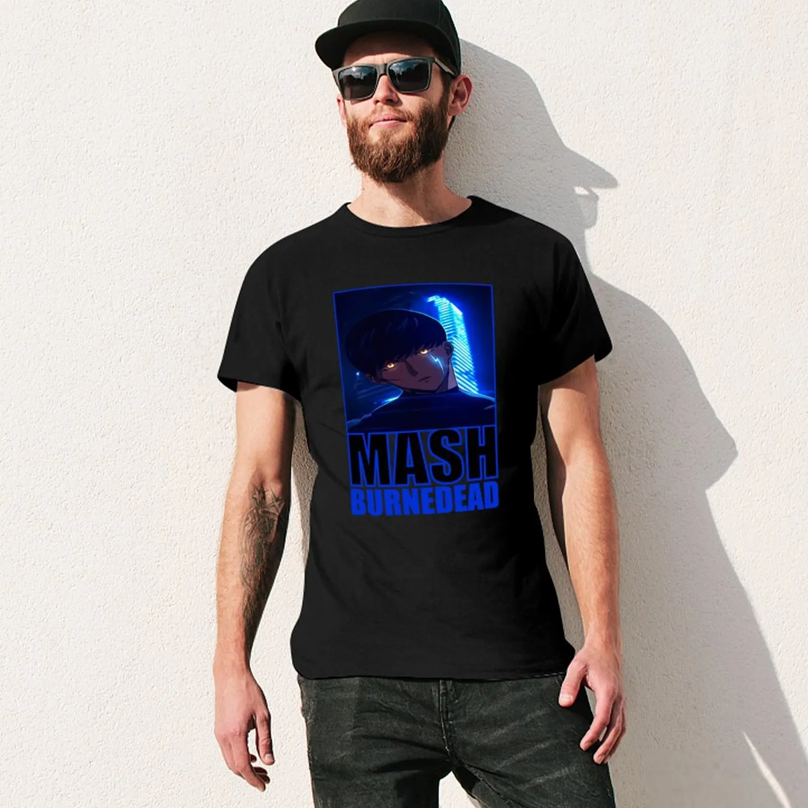 Mashle - Mash Burnedead T-Shirt t shirts for man graphic tees T-Shirt view 3
